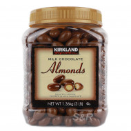 Kirkland Signature Milk Chocolate Covered Almonds 1.36kg 